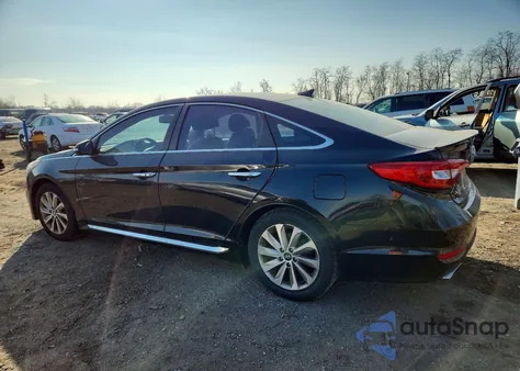2015 Hyundai Sonata Sport z USA, uszkodzony, nr VIN 5NPE34AFXFH131505